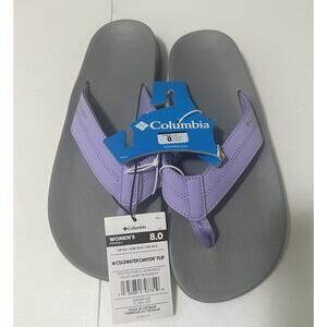 Columbia Women’s Purple Canyon Flip Flop Sandals Size 8 New with tags.